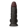Gode Ventouse Réaliste The Strong Black 26x6,5cm