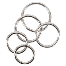 Coffret de 5 Cockrings Métalliques Bad Kitty