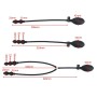 Plug Anal Gonflable Double Tête 8cm