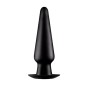 Plug Anal Silicone avec Poignée Anneau 12x3,5cm