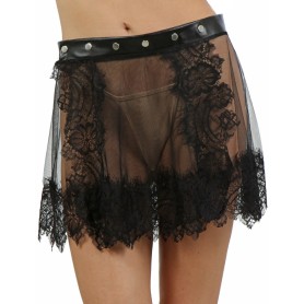 Mini Jupe Sexy Tulle et Dentelle