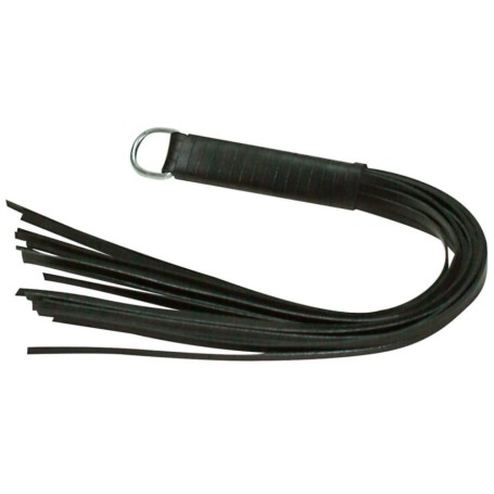 Fouet en Cuir Flogger 45cm
