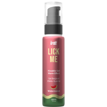 Gel Embrassable Lick Me Chauffant Pastèque Intt