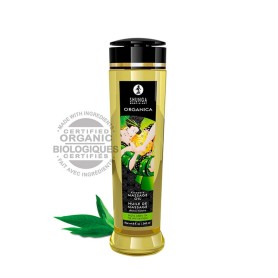 Huile de Massage Couple Organica Thé Vert Shunga