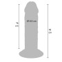 Gode Réaliste Get Real ToyJoy 18x4,5cm