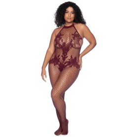 Combinaison Résille Cerise Grande Taille Mapalé