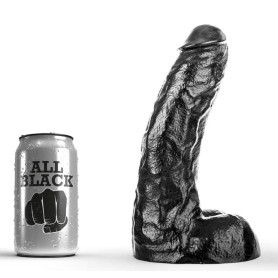Gode XXL Réaliste All Black AB67 27x6,5cm