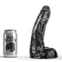 Gode XXL Réaliste All Black AB67 27x6,5cm