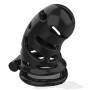 Cage De Chasteté Plastique Longue Hollow Noir