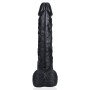 Gode XXL Extra Long Real Rock Noir 38x7,5cm