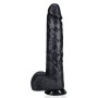 Gode XXL Extra Long Real Rock Noir 38x7,5cm