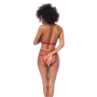 Body Harnais Rouge Ultra Sexy Mapalé