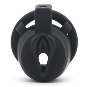 Cage de Chasteté Plastique Sissy Noir 4x4,5cm