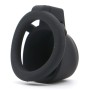 Cage de Chasteté Plastique Sissy Noir 4x4,5cm