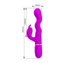 Sextoy Rabbit Vibrant et Ondulant Laursen Pretty Love
