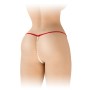 String Rouge avec Perles Stimulantes Venusina