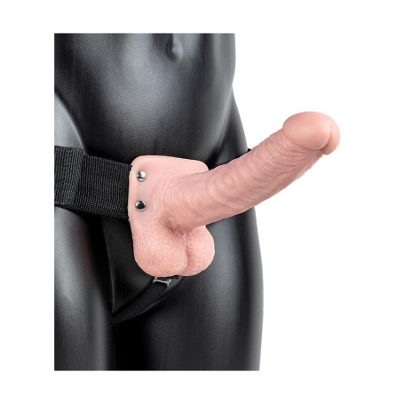 Gode Ceinture Creux Strap-On Elastique 18x4,5cm