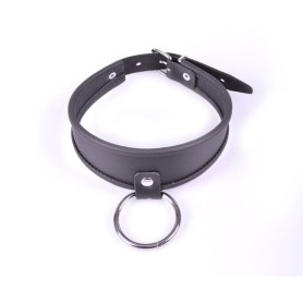 Collier en Cuir avec Anneau Kiotos