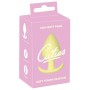 Mini Plug Anal Jaune Débutant Cuties 6,5x3,1cm