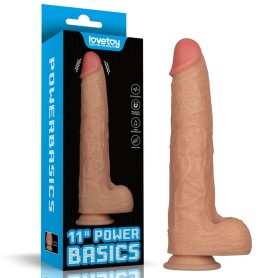 Dildo XXL Ventouse Vibrant Basics Lovetoy 28x5,5cm