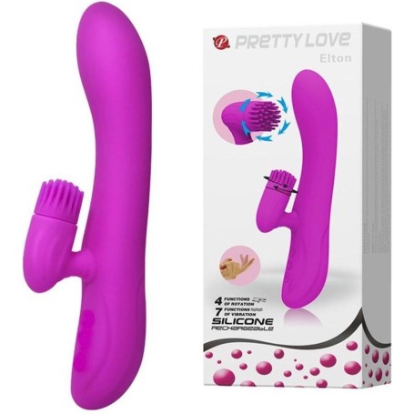 Stimulateur Rabbit Rotatif Elton Pretty Love