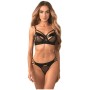 Ensemble Lingerie Noire Obsessive Dominna