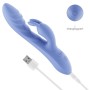 Vibromasseur Rabbit Bleu Swirl Allure Lovetoy