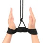 Corde de Bondage Noire Rebellion Lovetoy 10m