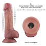 Gode Vibrant Power Cock avec Testicules 22x4,5cm