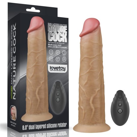 Dildo Ventouse XXL Vibrant Nature Cock Lovetoy 20x4,8cm