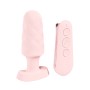 Plug Anal Vibrant Télécommandé Rose Velvet Loveline 10x3,3cm