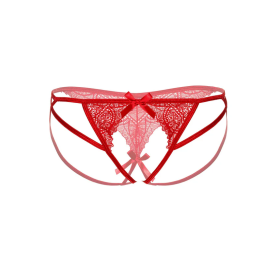 Culotte Sexy Rouge Strappy Naomi