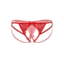 Culotte Sexy Rouge Strappy Naomi