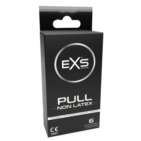 Préservatifs fins sans latex PULL EXS x6