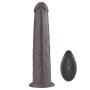 Gode Ventouse Vibrant Rotatif Cock Marron 23x5cm