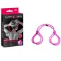 Menottes Ajustables en Coton Rose