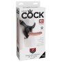 Gode-Ceinture Réaliste Strap-On Harness 7" King Cock 20x4cm