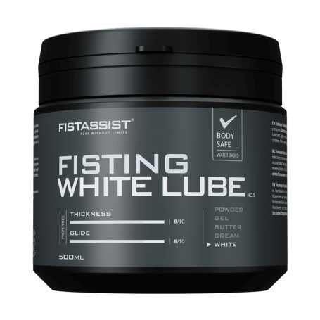 Gel Lubrifiant Blanc Aspect Sperme Fist Assist 500ml