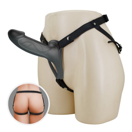 Gode Ceinture Creux Noir Landon 16x4,5cm