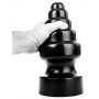Enorme Plug Anal AB53 All Black 29x13,5cm
