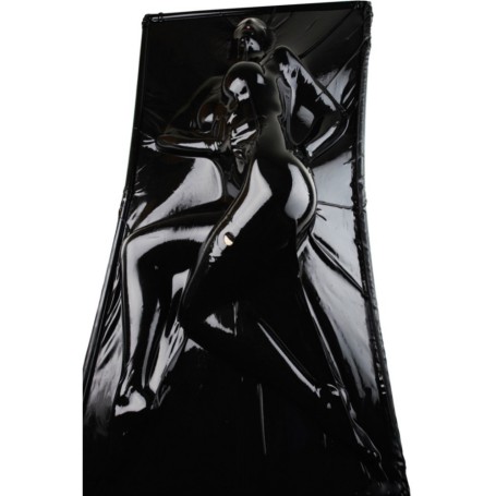 Enveloppe Vaccum Bed Latex Noir