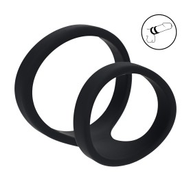 Double Cock Ring Two Loop Levelz Noir