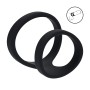 Double Cock Ring Two Loop Levelz Noir