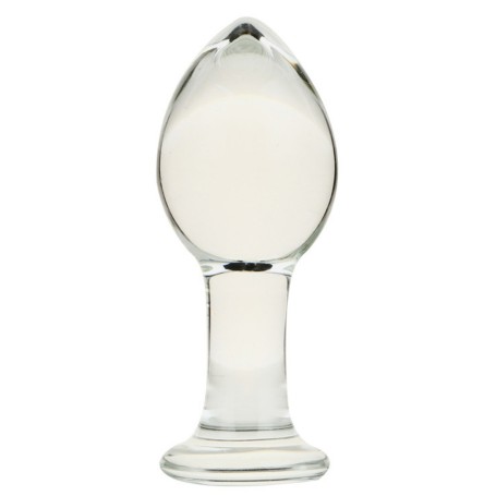 Plug Verre Perle d'Anus 11x4,4cm