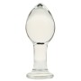 Plug Verre Perle d'Anus 11x4,4cm