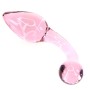 Plug en Verre Rose Double Effet