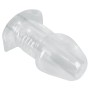 Plug Anal Tunnel Transparent Anos 10x4,8cm