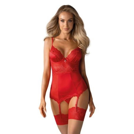 Corset Rouge Lovica Obsessive