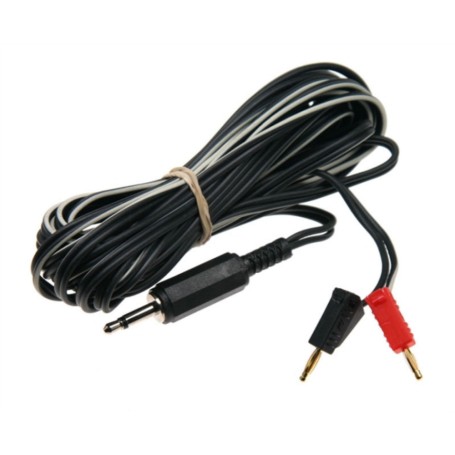Cable E-Stim 2mm Long de 4 mètres