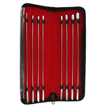 Coffret de 8 Sondes Urètre Métal 4-12mm